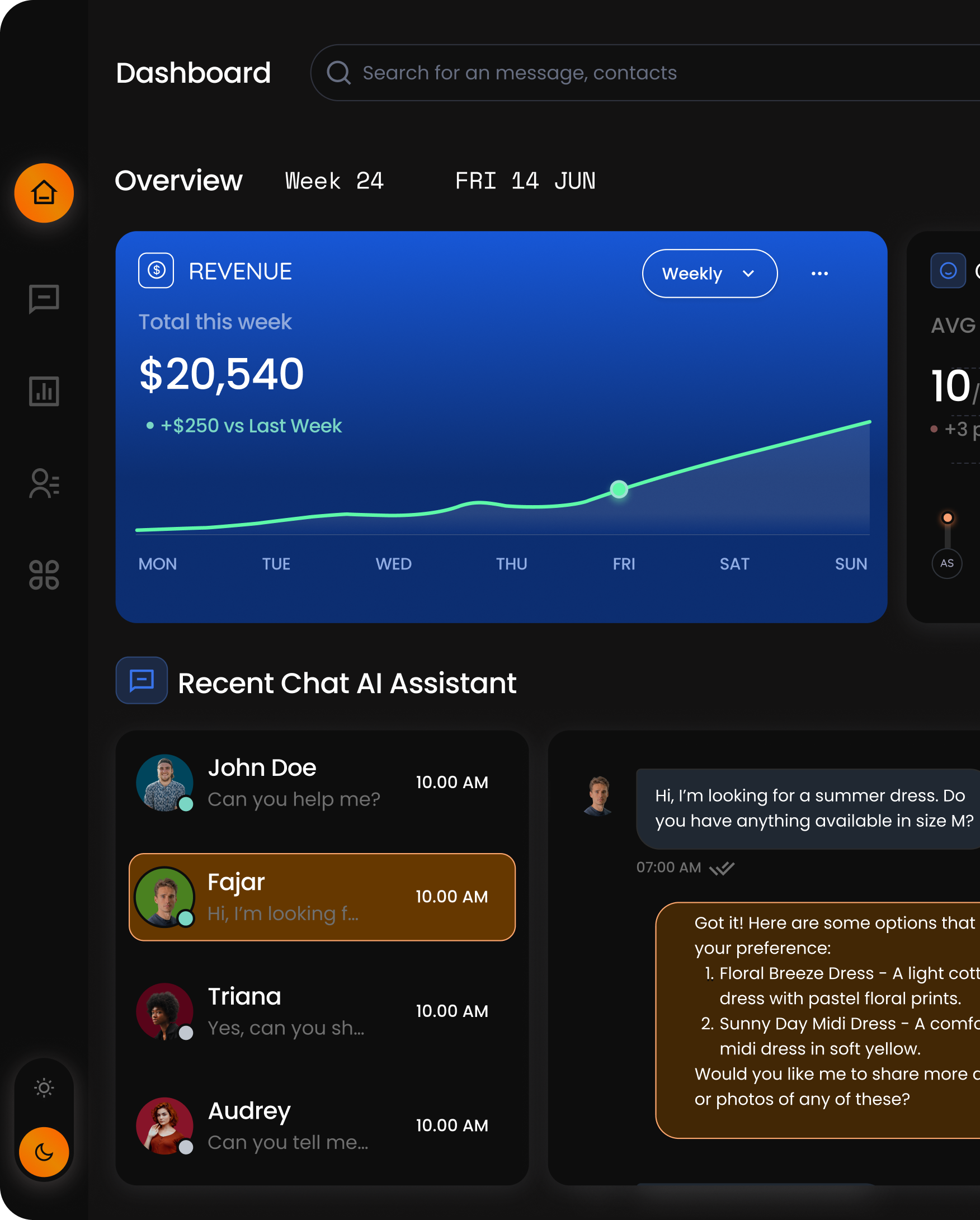 Dashboard Preview